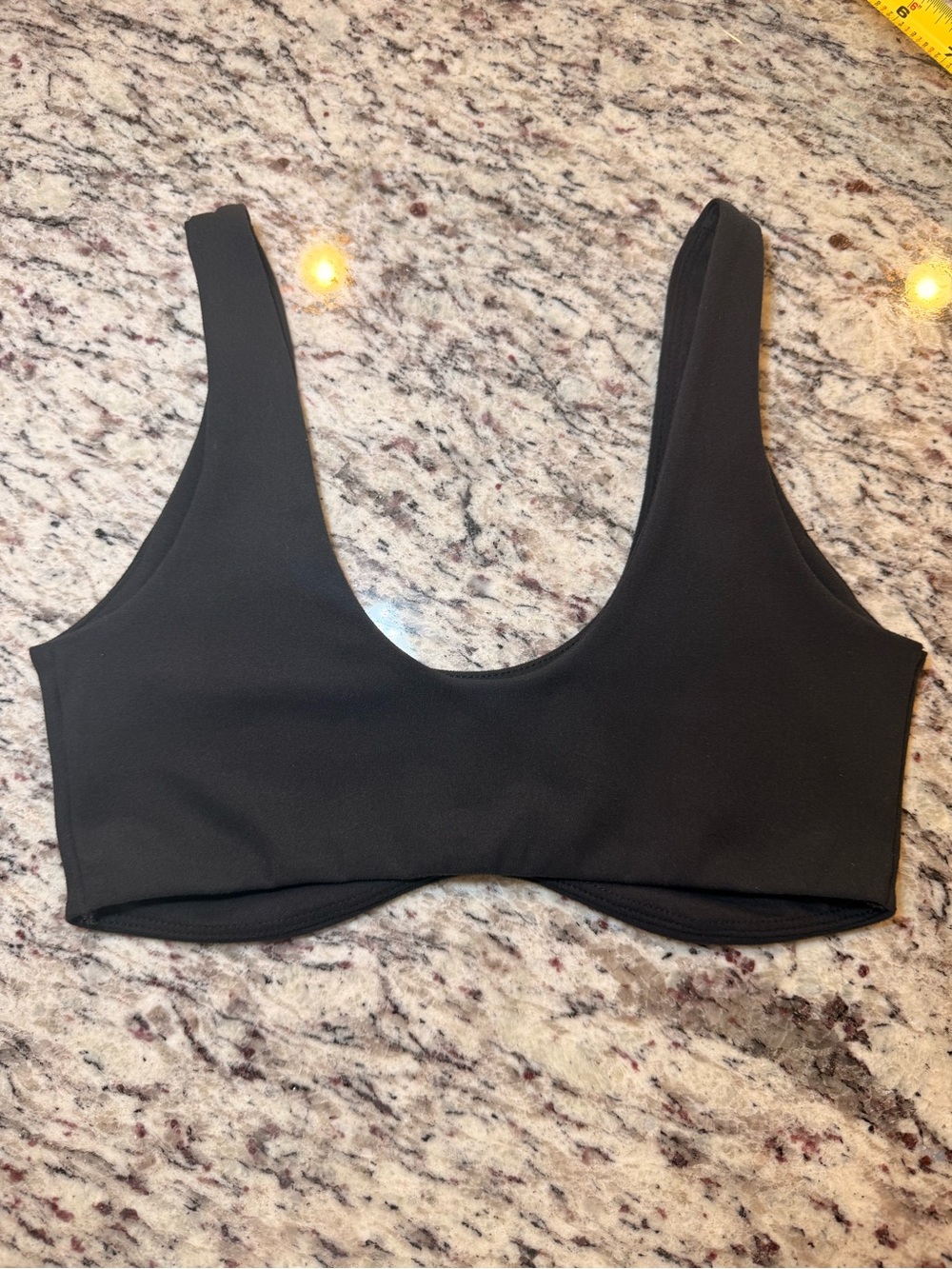 ♡ Joah Brown Contour Bra Sueded Onyx - Picture 9 of 10